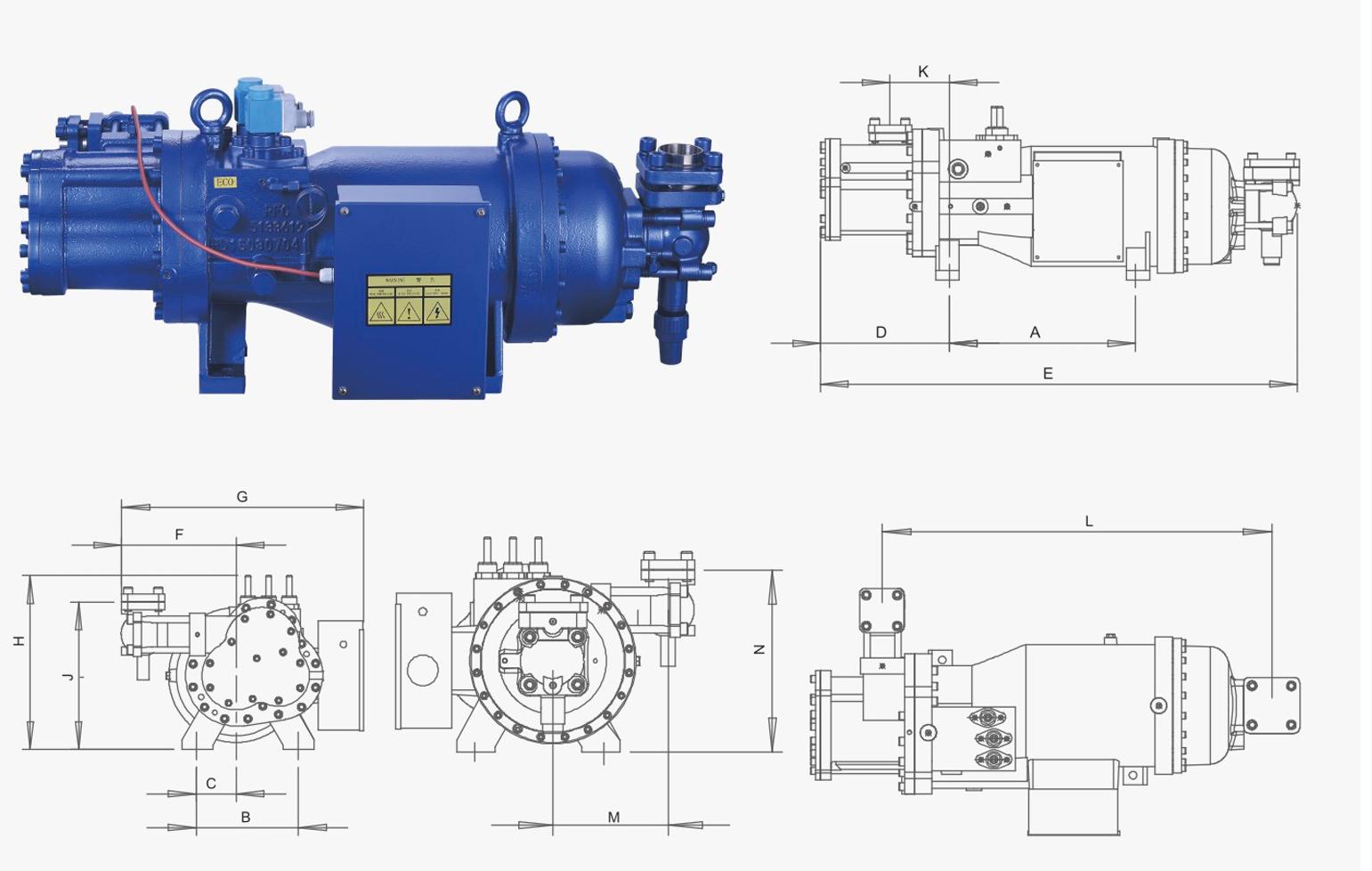 Screw Compressor Compressor de parafuso