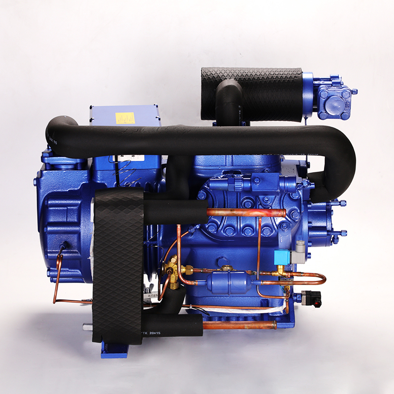 Compressor semi-hermético RFC de duplo estágio