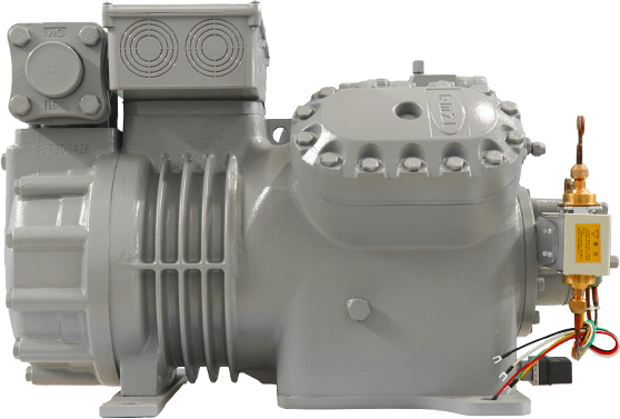 Compressor de pistão semi-hermético DMZL de 4 cilindros 15-30HP